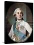 Portrait of the King Louis XVI (1754-179)-Joseph-Siffred Duplessis-Stretched Canvas