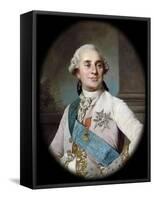 Portrait of the King Louis XVI (1754-179)-Joseph-Siffred Duplessis-Framed Stretched Canvas