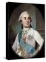 Portrait of the King Louis XVI (1754-179)-Joseph-Siffred Duplessis-Stretched Canvas