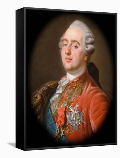 Portrait of the King Louis XVI (1754-179)-Antoine-François Callet-Framed Stretched Canvas