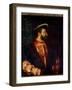 Portrait of the King of France Francois I (1494-1547) Painting by Tiziano Vecellio Dit Le Titian (1-Titian (c 1488-1576)-Framed Giclee Print