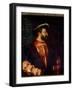 Portrait of the King of France Francois I (1494-1547) Painting by Tiziano Vecellio Dit Le Titian (1-Titian (c 1488-1576)-Framed Giclee Print