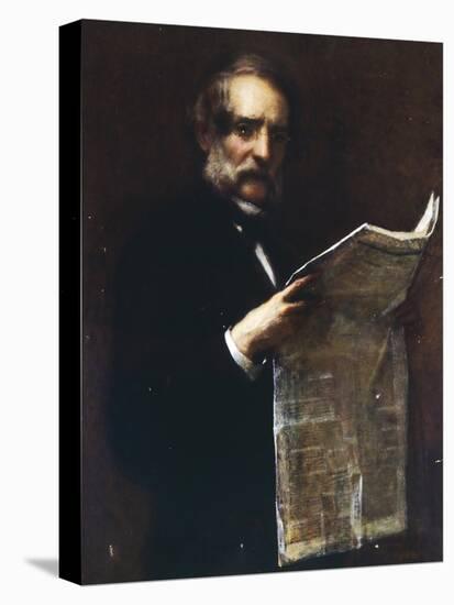 Portrait of the Lawyer Marozzi-Tranquillo Cremona-Stretched Canvas
