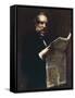 Portrait of the Lawyer Marozzi-Tranquillo Cremona-Framed Stretched Canvas