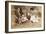 Portrait of the MacDonald Family with Lewis Carroll, 1863-Lewis Carroll-Framed Giclee Print