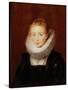 Portrait of the Maid of Honour to the Infanta Isabella-Peter Paul Rubens-Stretched Canvas