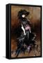 Portrait of the Marchesa Luisa Casati, with a Greyhound, 1908 (Oil on Canvas)-Giovanni Boldini-Framed Stretched Canvas