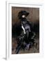 Portrait of the Marchesa Luisa Casati with a Greyhound, 1908-Giovanni Boldini-Framed Giclee Print