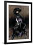 Portrait of the Marchesa Luisa Casati with a Greyhound, 1908-Giovanni Boldini-Framed Giclee Print