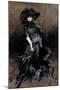 Portrait of the Marchesa Luisa Casati with a Greyhound, 1908-Giovanni Boldini-Mounted Giclee Print