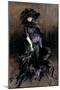 Portrait of the Marchesa Luisa Casati with a Greyhound, 1908-Giovanni Boldini-Mounted Giclee Print