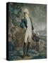 Portrait of the Marquis De La Fayette (1757-1834) Commander of the National Guard, 1790-Philibert-Louis Debucourt-Stretched Canvas