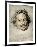 Portrait of the Marquis De La Genesse-Peter Paul Rubens-Framed Giclee Print