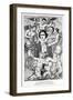 Portrait of the Marquis De Sade Surrounded by Devils-null-Framed Giclee Print