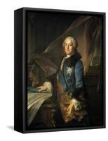 Portrait of the Marquis of Marigny, 1755-Louis Tocque-Framed Stretched Canvas