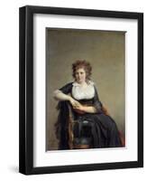 Portrait of the Marquise D'orvilliers by Jacques Louis David-null-Framed Giclee Print