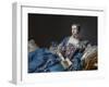 Portrait of the Marquise De Pompadour (1721-1764)-Francois Boucher-Framed Giclee Print