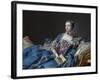 Portrait of the Marquise De Pompadour (1721-1764)-Francois Boucher-Framed Giclee Print