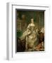 Portrait of the Marquise De Pompadour (1721-176)-François Boucher-Framed Giclee Print