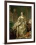 Portrait of the Marquise De Pompadour (1721-176)-François Boucher-Framed Giclee Print