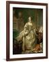 Portrait of the Marquise De Pompadour (1721-176)-François Boucher-Framed Giclee Print