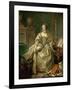 Portrait of the Marquise De Pompadour (1721-176)-François Boucher-Framed Giclee Print