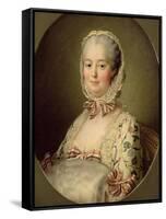 Portrait of the Marquise de Pompadour (1721-64) 1763-Francois-Hubert Drouais-Framed Stretched Canvas