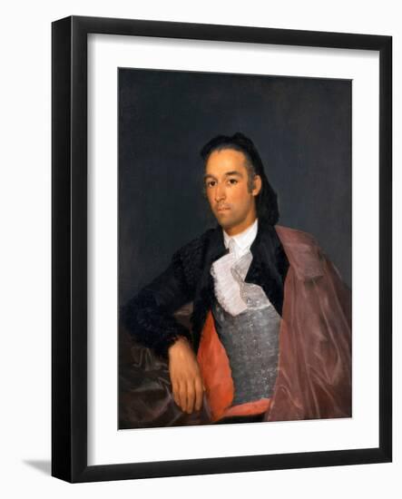 Portrait of the Matador Pedro Romero by Francisco Goya-Fine Art-Framed Photographic Print