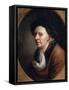 Portrait of the Mathematican Leonhard Euler, (1707-178), German Painting of 18th Century-Joseph Friedrich August Darbes-Framed Stretched Canvas