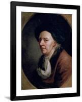 Portrait of the Mathematician Leonard Euler (1707-83)-Joseph Friedrich August Darbes-Framed Giclee Print