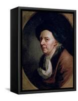 Portrait of the Mathematician Leonard Euler (1707-83)-Joseph Friedrich August Darbes-Framed Stretched Canvas