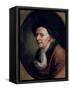 Portrait of the Mathematician Leonard Euler (1707-83)-Joseph Friedrich August Darbes-Framed Stretched Canvas