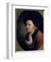 Portrait of the Mathematician Leonard Euler (1707-83)-Joseph Friedrich August Darbes-Framed Premium Giclee Print