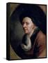 Portrait of the Mathematician Leonard Euler (1707-83)-Joseph Friedrich August Darbes-Framed Stretched Canvas