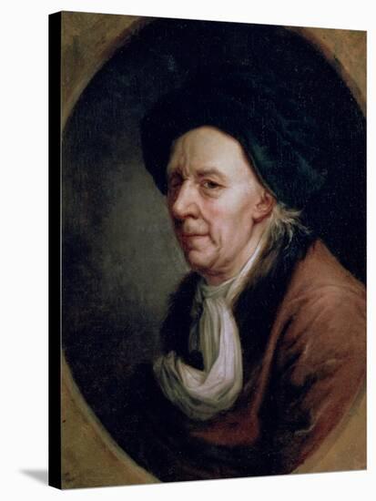 Portrait of the Mathematician Leonard Euler (1707-83)-Joseph Friedrich August Darbes-Stretched Canvas