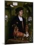Portrait of the Merchant George Gisze, 1532-Hans Holbein the Younger-Mounted Giclee Print