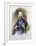 Portrait of the Metropolitan Filaret of Moscow, (1782-186), 1854-Vladimir Ivanovich Hau-Framed Giclee Print