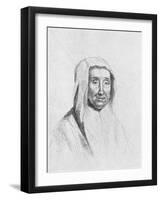 Portrait of the mother of Alexander Pope-Jonathan Richardson-Framed Giclee Print