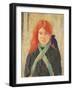 Portrait of the Mumper's Daughter, C.1914-Augustus Edwin John-Framed Giclee Print