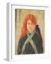 Portrait of the Mumper's Daughter, C.1914-Augustus Edwin John-Framed Giclee Print