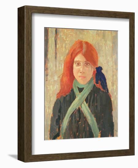 Portrait of the Mumper's Daughter, C.1914-Augustus Edwin John-Framed Giclee Print