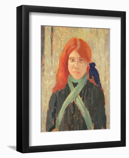 Portrait of the Mumper's Daughter, C.1914-Augustus Edwin John-Framed Giclee Print