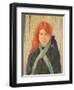 Portrait of the Mumper's Daughter, C.1914-Augustus Edwin John-Framed Giclee Print