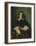 Portrait of the Noblewoman Morrocchi-Antonio Puccinelli-Framed Giclee Print