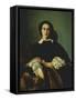 Portrait of the Noblewoman Morrocchi-Antonio Puccinelli-Framed Stretched Canvas