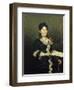 Portrait of the Opera Singer Alexandra Molas (1845-192), 1883-Ilya Yefimovich Repin-Framed Giclee Print