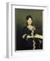 Portrait of the Opera Singer Alexandra Molas (1845-192), 1883-Ilya Yefimovich Repin-Framed Giclee Print