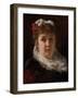 Portrait of the Opera Singer Félia Litvinne (1860-193), 1881-Alexei Alexeyevich Harlamov-Framed Giclee Print