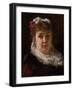 Portrait of the Opera Singer Félia Litvinne (1860-193), 1881-Alexei Alexeyevich Harlamov-Framed Giclee Print