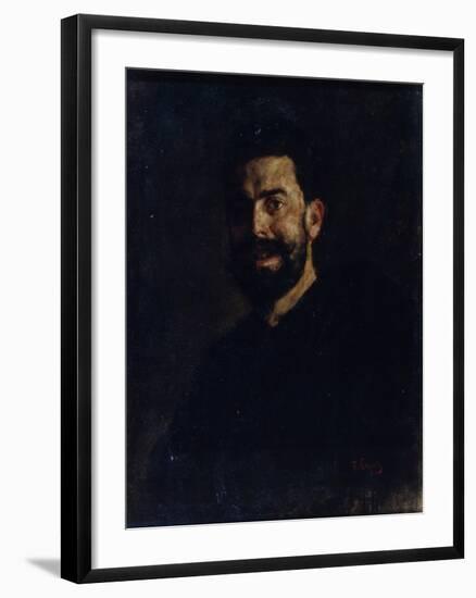 Portrait of the Opera Singer Francisco D?Andrade (1859-192), 1885-Valentin Alexandrovich Serov-Framed Giclee Print